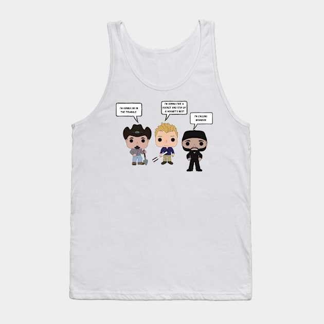 Call Brandon Tank Top by TeawithAlice